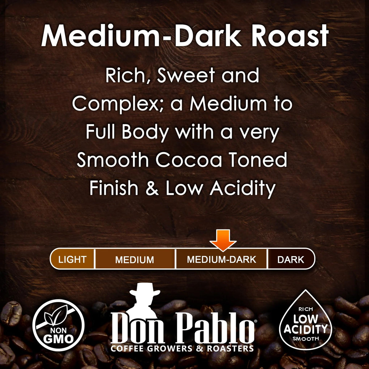 Don Pablo 2lb bag on counter signals great value for daily brewing