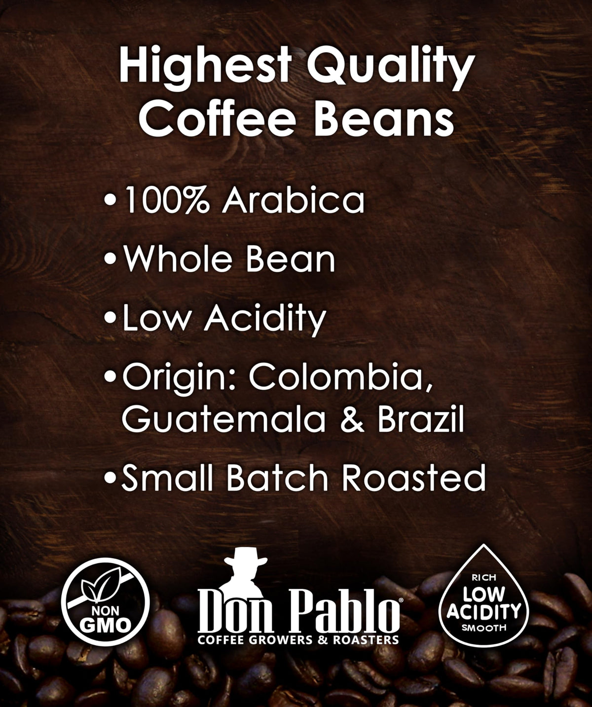 Aroma-steaming cup of Don Pablo Signature Blend ready for pour-over or espresso