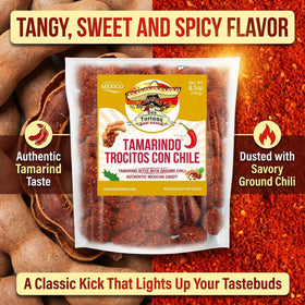 Kitchen scene with Don Turinos Tamarindo candy suggests a giftable treat.