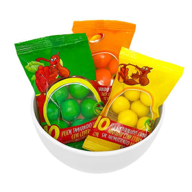 DON TURINOS Tamarindo Dots 21-pack display tray at checkout.