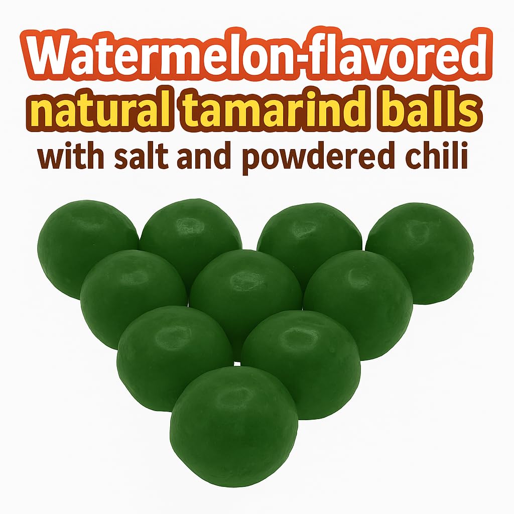 DON TURINOS Tamarindo Dots mango flavor close-up with glossy coating.