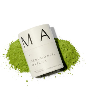DONA first flush ceremonial matcha tin preserves freshness.