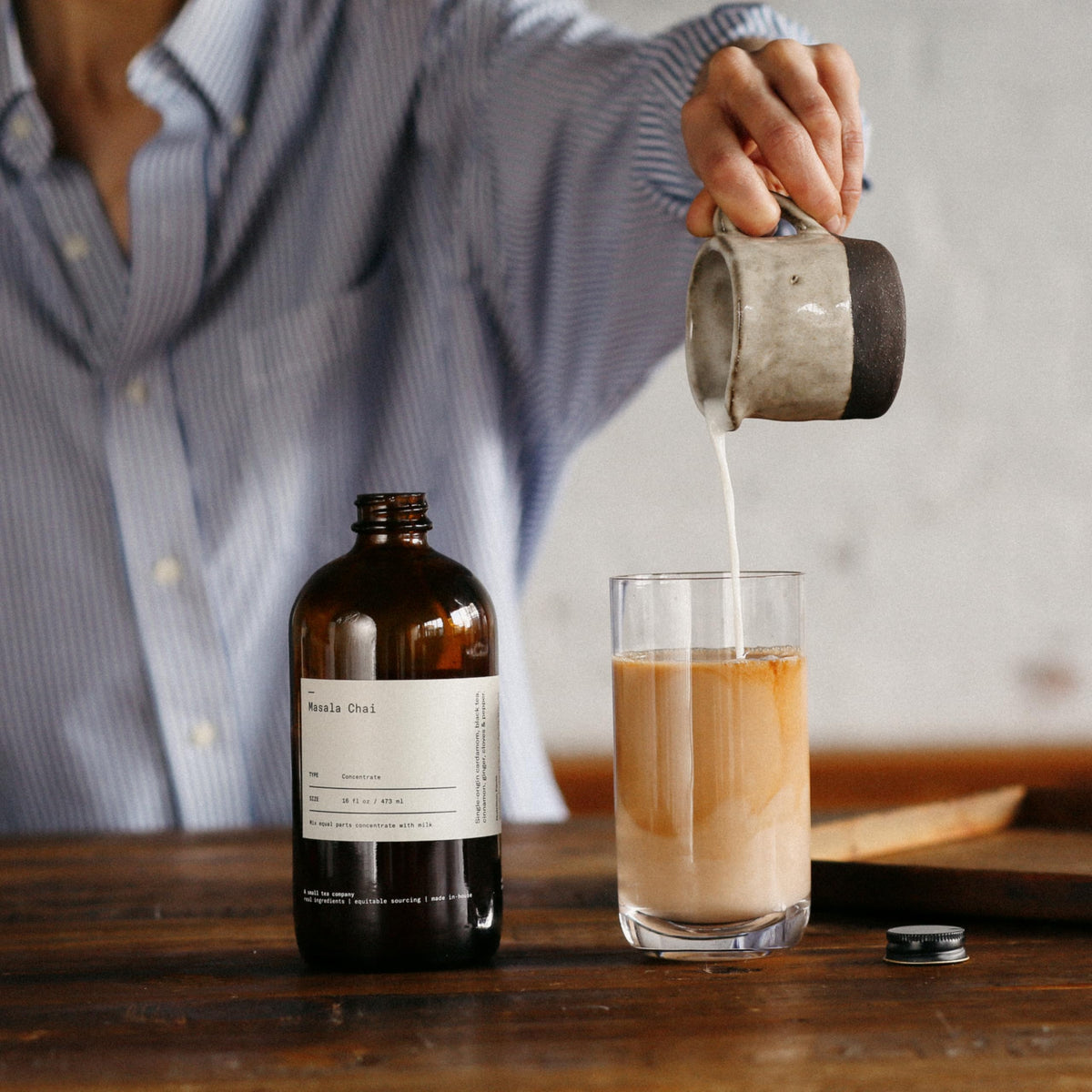 Dona Masala Chai black tea base with aromatic spices