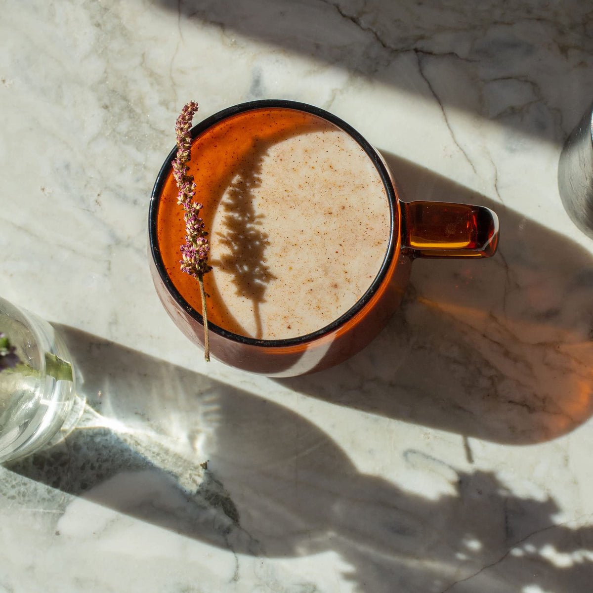 Vegan and gluten-free Dona chai, Brooklyn brewed per batch