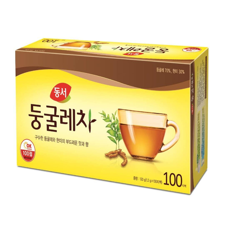 Dongsuh Korea Herb Tea Solomons Seal tea bags ready for steeping and relaxing moments.