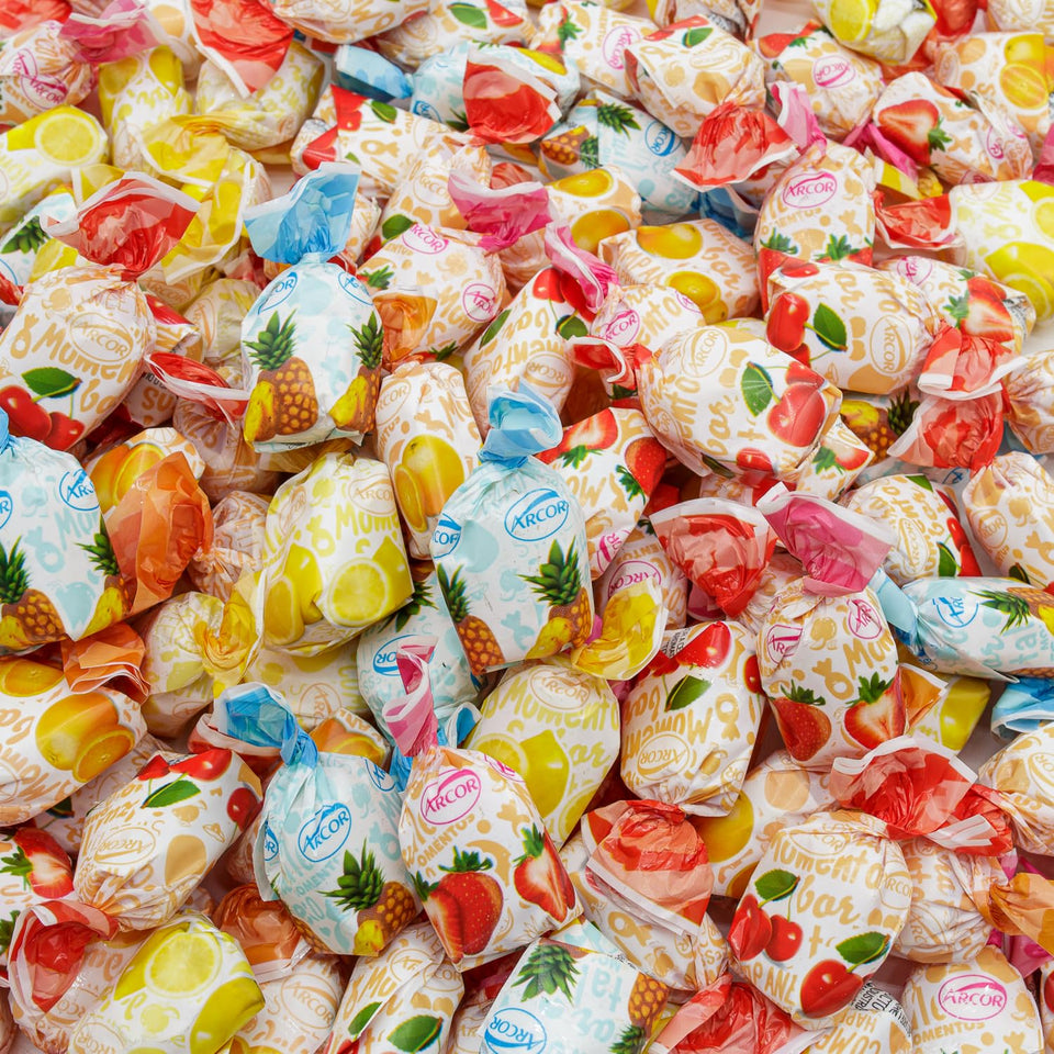 Donty-Tonty Arcor fruit filled candy shell, crisp outer bite and juicy center