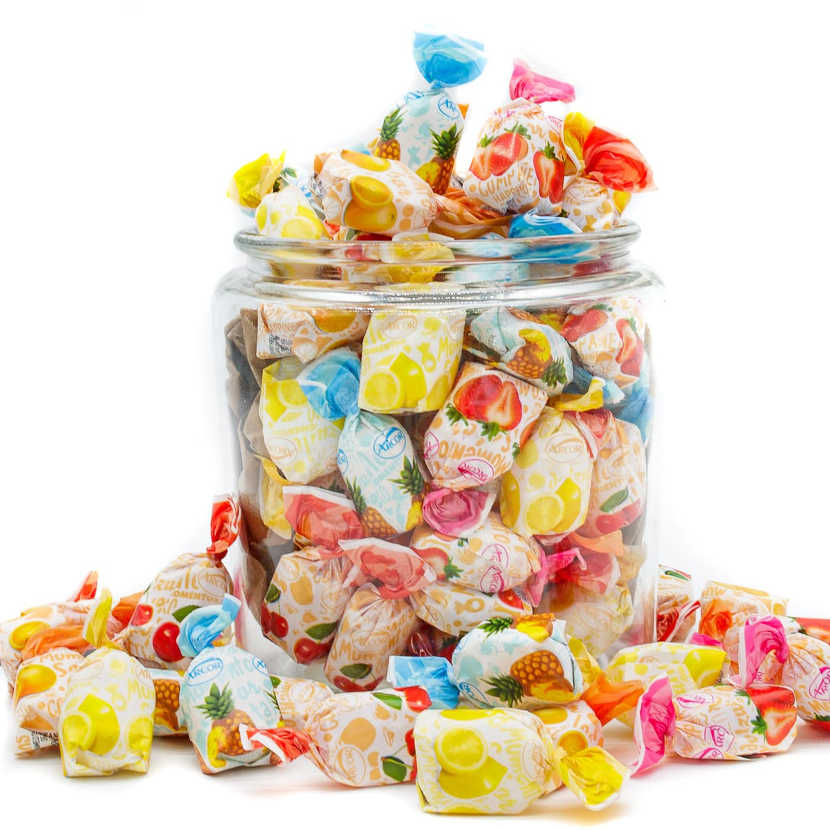 Donty-Tonty Arcor strawberry flavored candy for snacking
