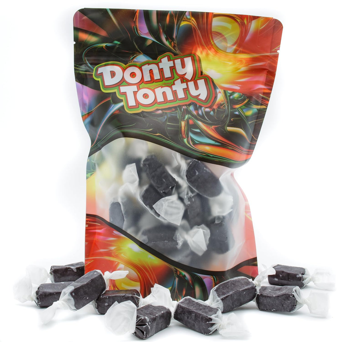 Donty-Tonty soft caramel texture melts smoothly on the tongue.