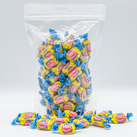 Closeup of Donty-Tonty Original fruity flavor and banana notes