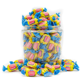 Individually wrapped pieces of Donty-Tonty Bubble Gum Original for freshness