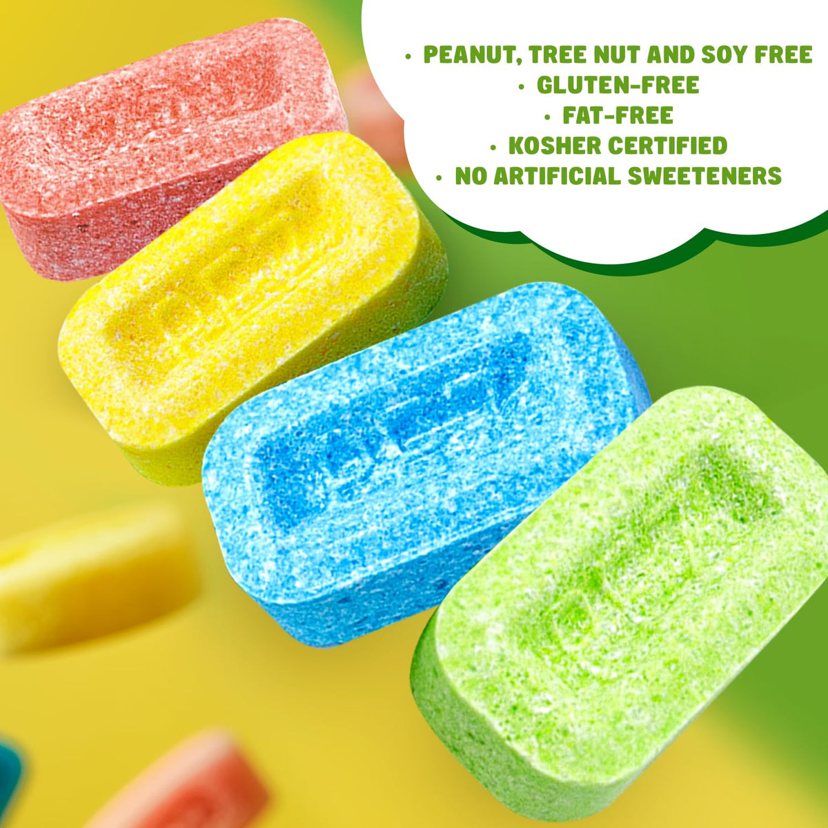 Donty-Tonty candy refill rolls watermelon, convenient individually wrapped for on-the-go snacking