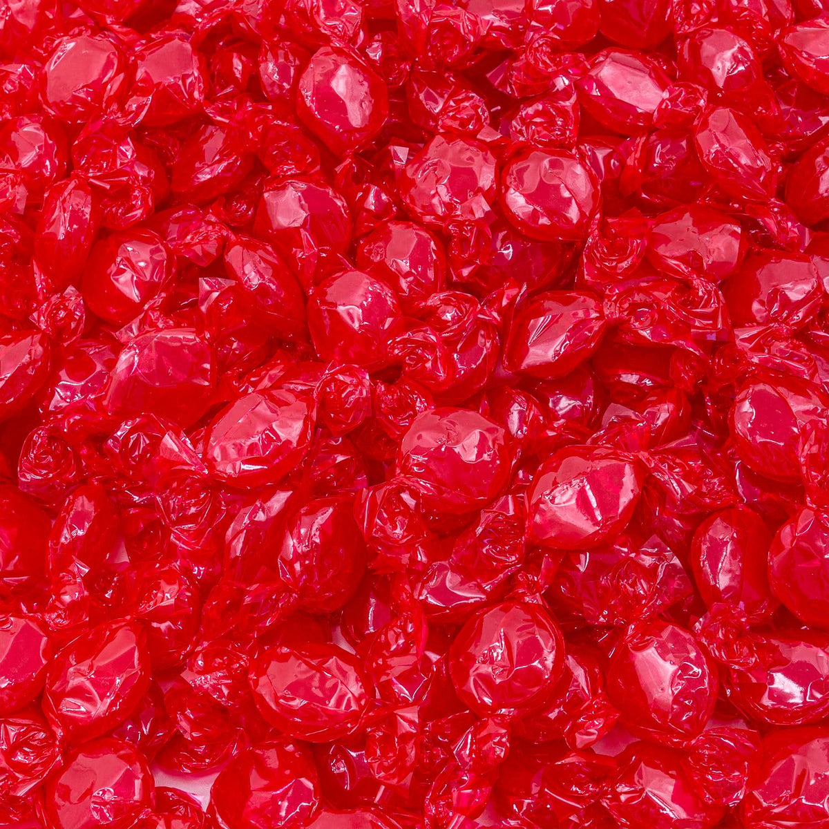Donty-Tonty cinnamon discs bulk bag on display showcases bold cinnamon flavor