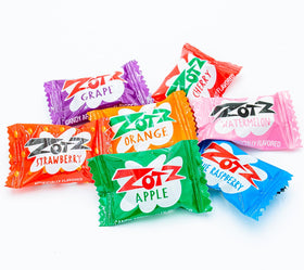 Donty-Tonty clear-packaging with visible candy communicates quality and moisture protection.