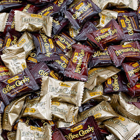 Donty-Tonty Coffee Candies bulk-pack on display inviting sharing and tasting