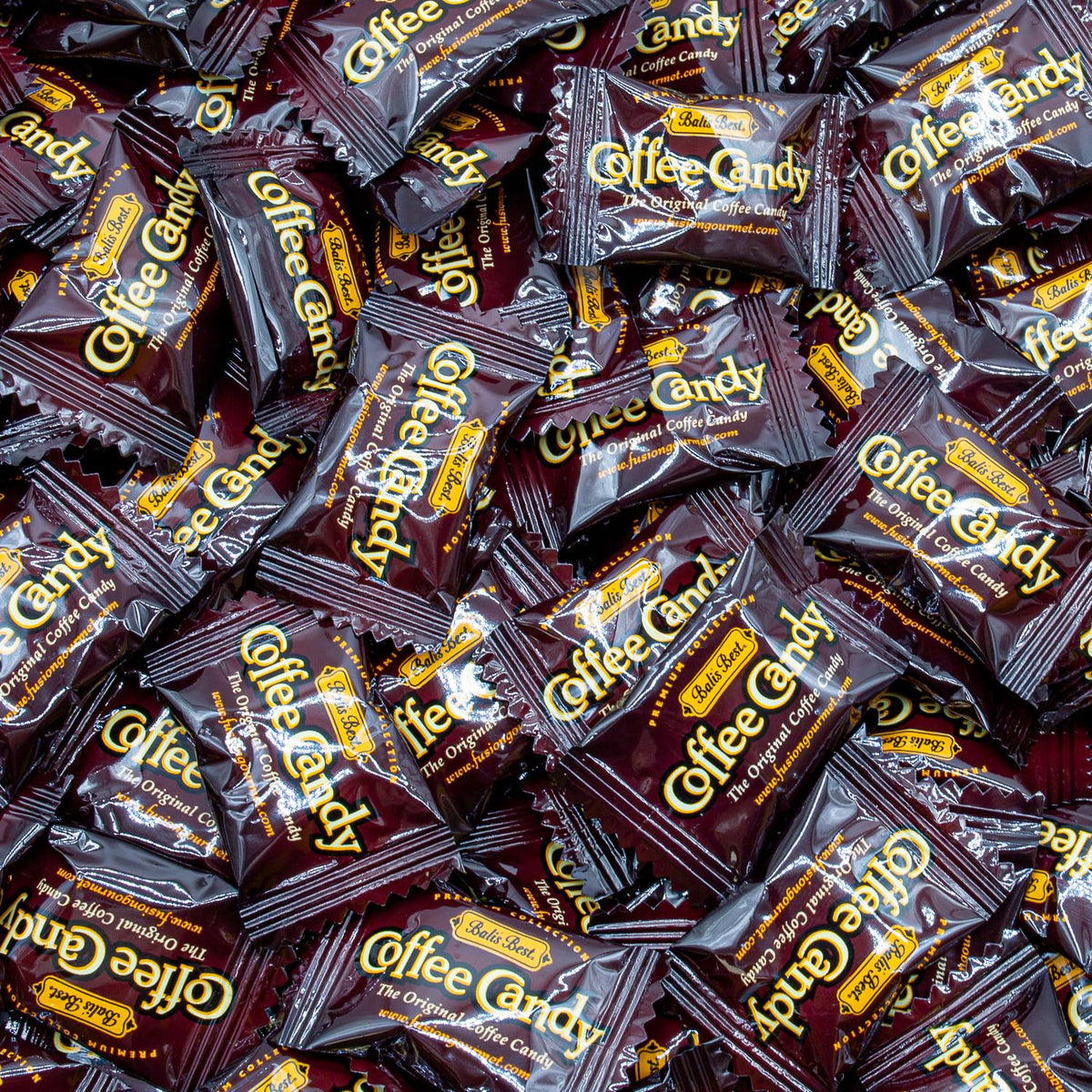 Donty-Tonty Coffee Candy original flavor in front bag for quick on-the-go enjoyment.