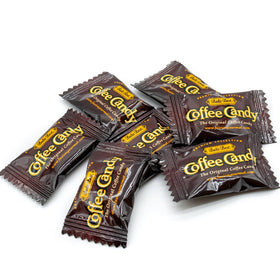 Donty-Tonty Coffee Candy transparent packaging keeps freshness visible.