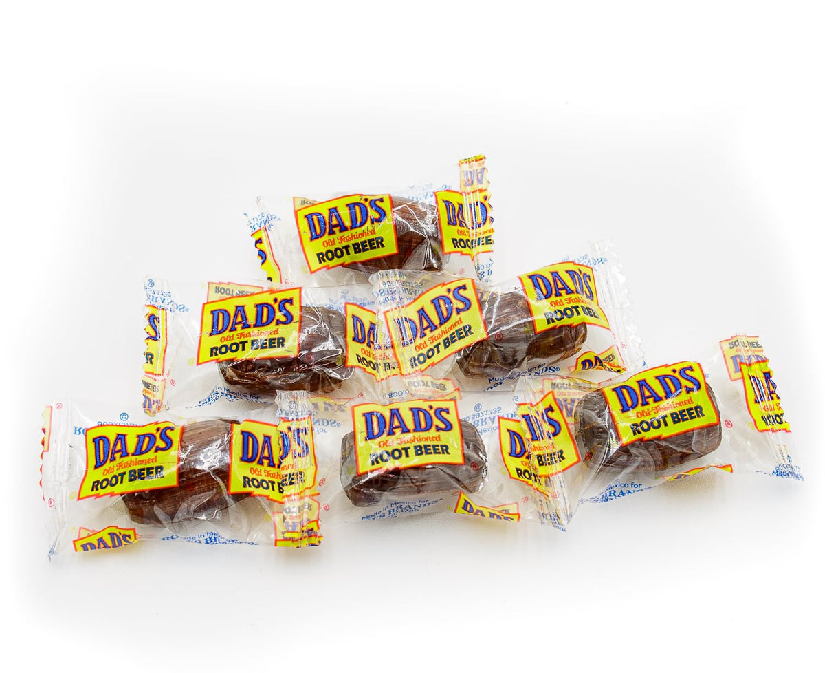 Donty-Tonty Dad's Root Beer Barrels individually wrapped pieces support hygienic sharing