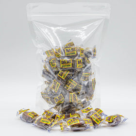 Donty-Tonty Dad's Root Beer Barrels bulk bag for holidays, parties, and school events.