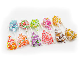Donty-Tonty DUM DUMS cream soda lollipops, nostalgic, crowd-pleasing flavor