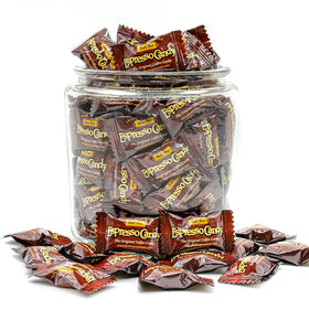 Donty-Tonty Espresso Candy hard caramel shell encases a creamy center.
