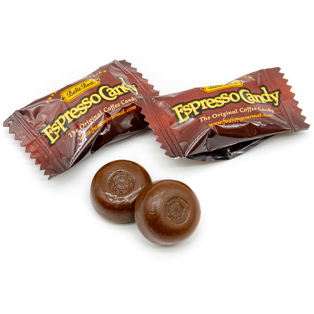 Donty-Tonty Espresso Candy in a serving bowl, great for quick office treats.