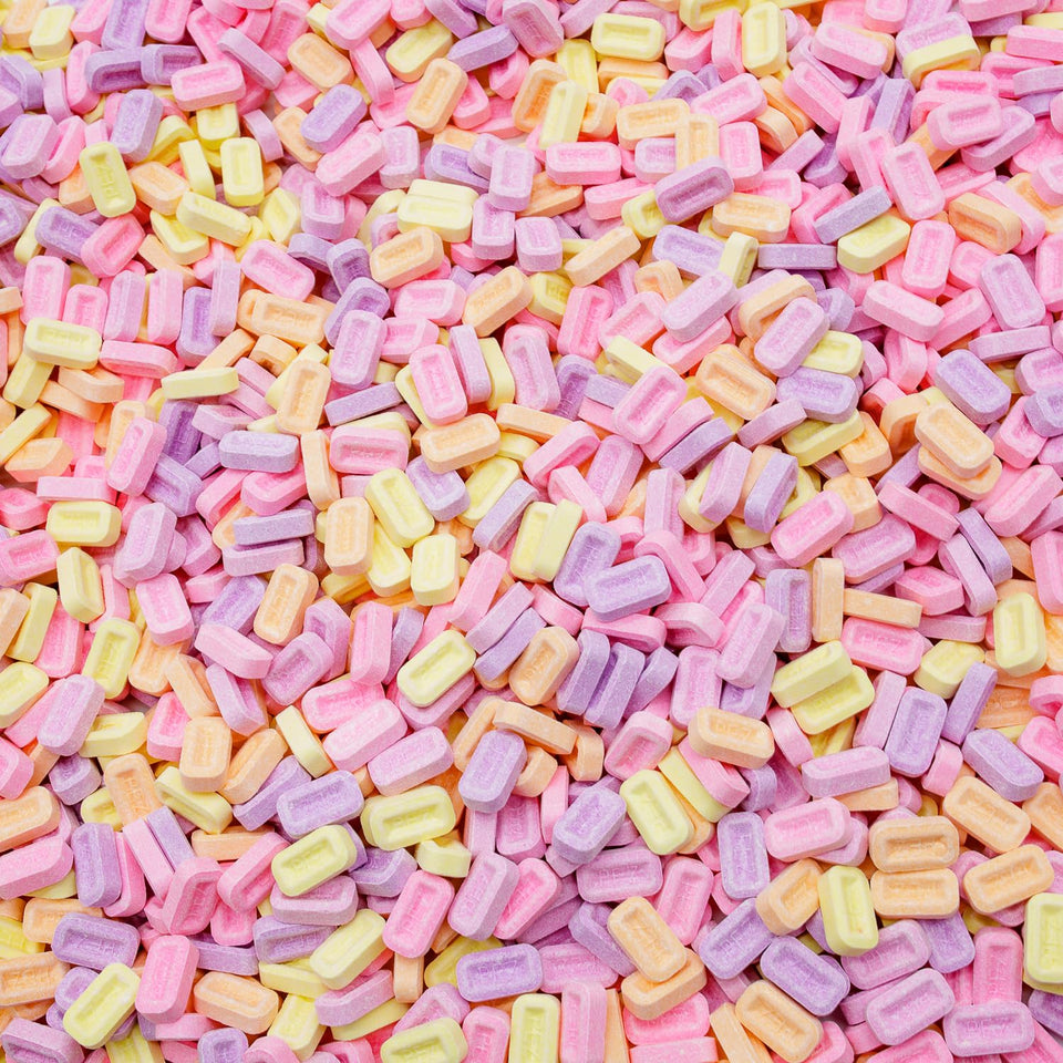 Donty-Tonty mixed fruit candies for bulk display and party refills.