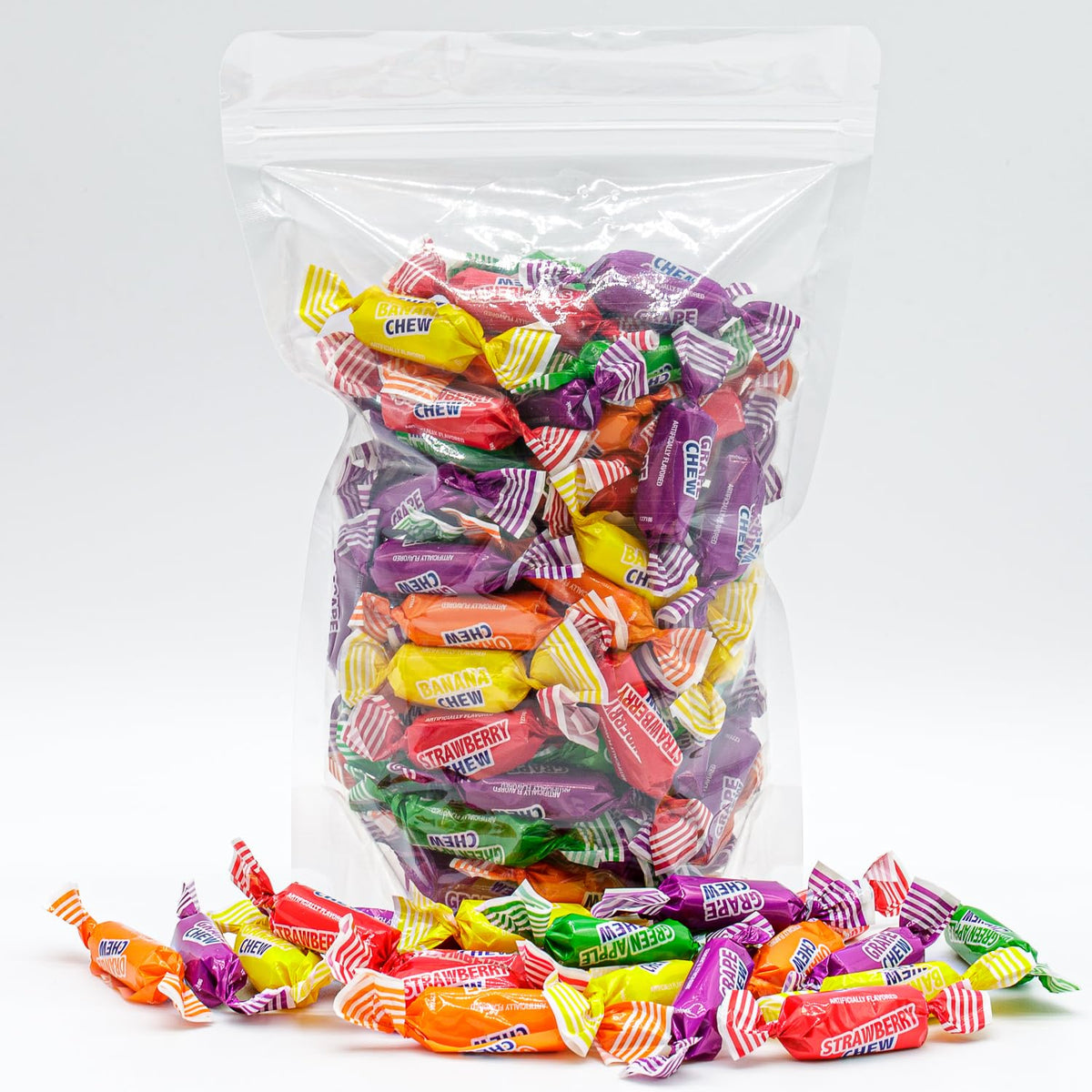 Donty-Tonty Fruit Chews banana-flavor offers a unique twist for adventurous palates.