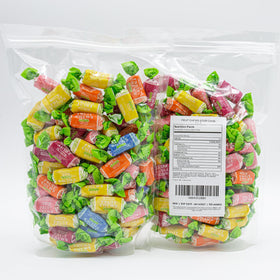 Donty-Tonty fruit chews close-up of chewy texture