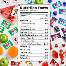 Donty-Tonty fruit-flavor assortment image inspires snack ideas.