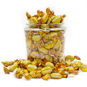 Donty-Tonty Ginger Candy comes in fresh packaging to preserve flavor.