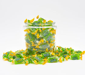 Donty-Tonty bulk 2 lb Green Apple hard candy ready for gifts.