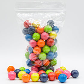 Donty-Tonty assorted fruit gumballs color displays and treats.