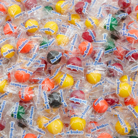 Donty-Tonty Jaw Breakers 2lb bulk pack in a clear bag for sharing.