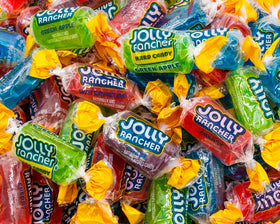 Donty-Tonty Jolly Ranchers Original 2lb display bag with bright mixed fruit flavors