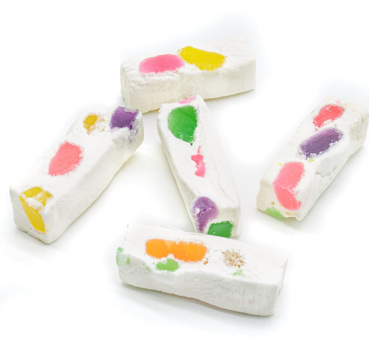 Donty-Tonty JUJUBE NOUGAT Tropical individually wrapped portions for sharing.