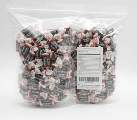 Donty-Tonty MIDGEES Taffy bag view shows clear packaging.