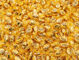 Donty-Tonty original caramel hard candy bulk bag, ideal for sharing at events