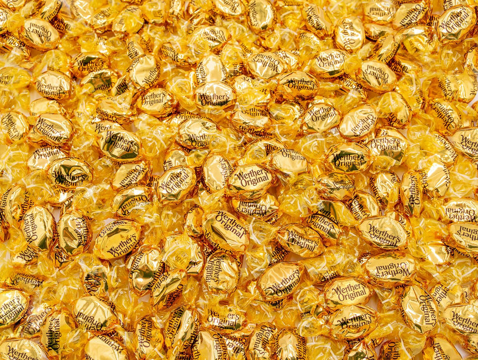 Donty-Tonty ORIGINAL hard candy 4lb bulk bag front shows bulk packaging ideal for gifting.