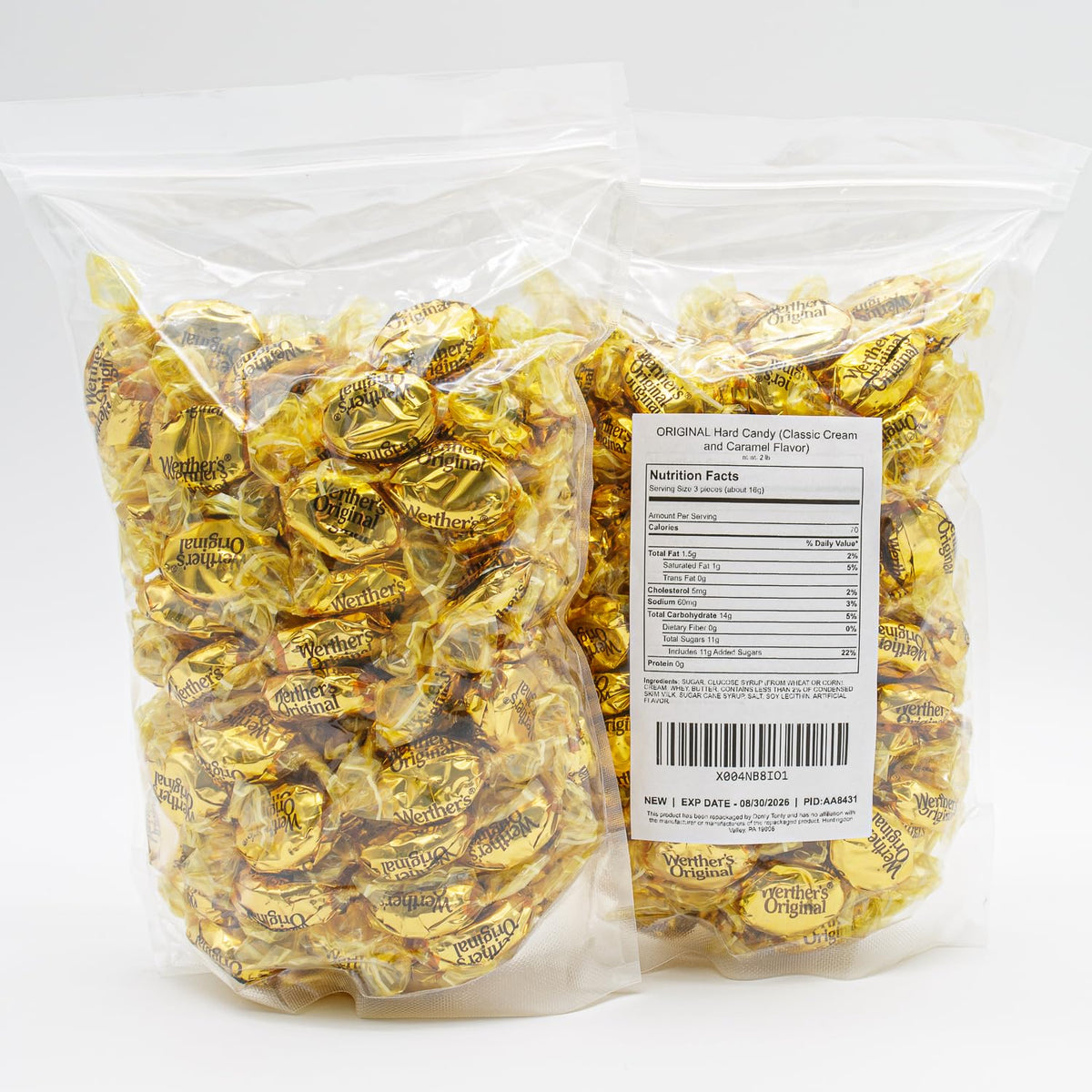 Donty-Tonty ORIGINAL hard candy individually wrapped pieces ready for sharing or gifting.