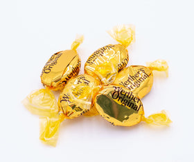 Donty-Tonty ORIGINAL hard candy transparent bag view shows product quality at a glance.