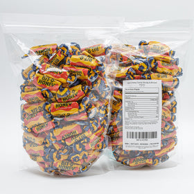 Donty-Tonty retro toffee with honey almond flavor for nostalgic snacking.