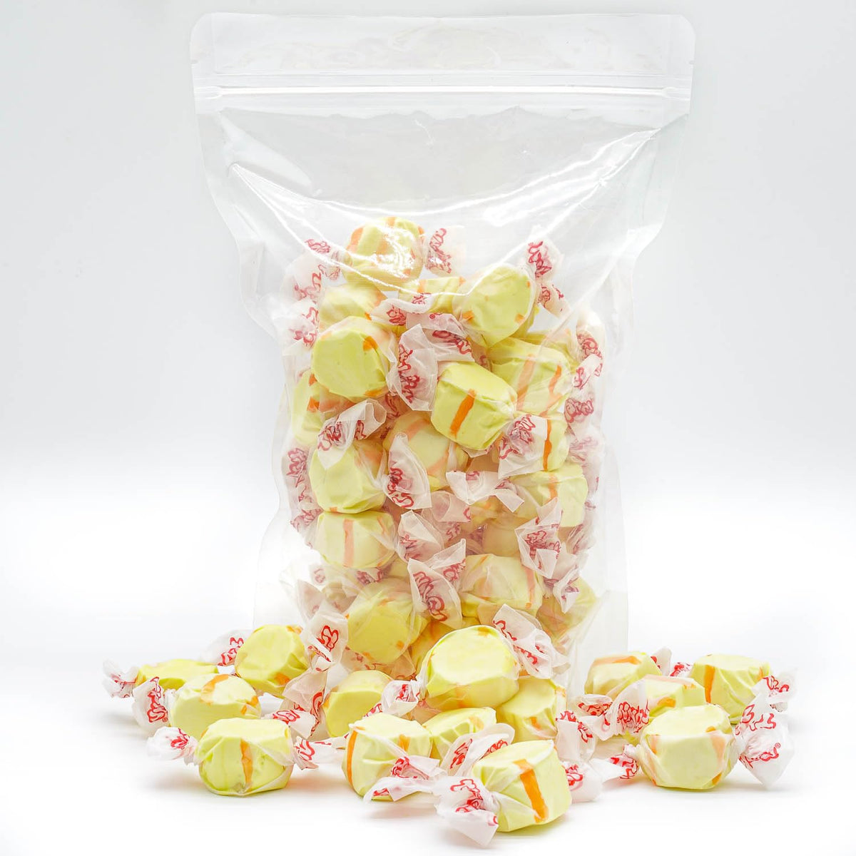 Donty-Tonty banana taffy individually wrapped for clean, mess-free snacking and gifting.