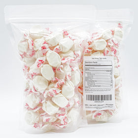 Donty-Tonty Vanilla Salt Water Taffy bulk 2 lb pack, convenient for gatherings.