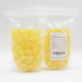 Donty-Tonty Sanded Lemon Drops bulk 2lb pack, great for events and sharing.