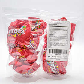 Donty-Tonty Skittles transparent bag for easy storage and visibility