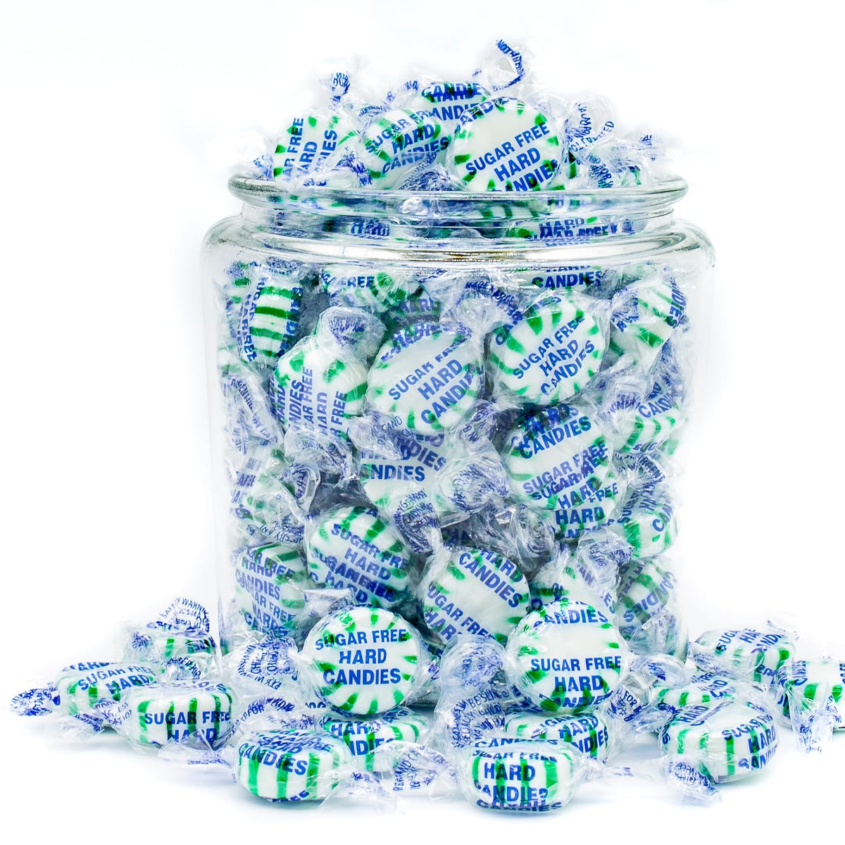 Donty-Tonty Starlight Mints close-up of spearmint flavor and crisp texture