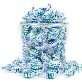 Donty-Tonty Starlight Mints close-up of spearmint flavor and crisp texture