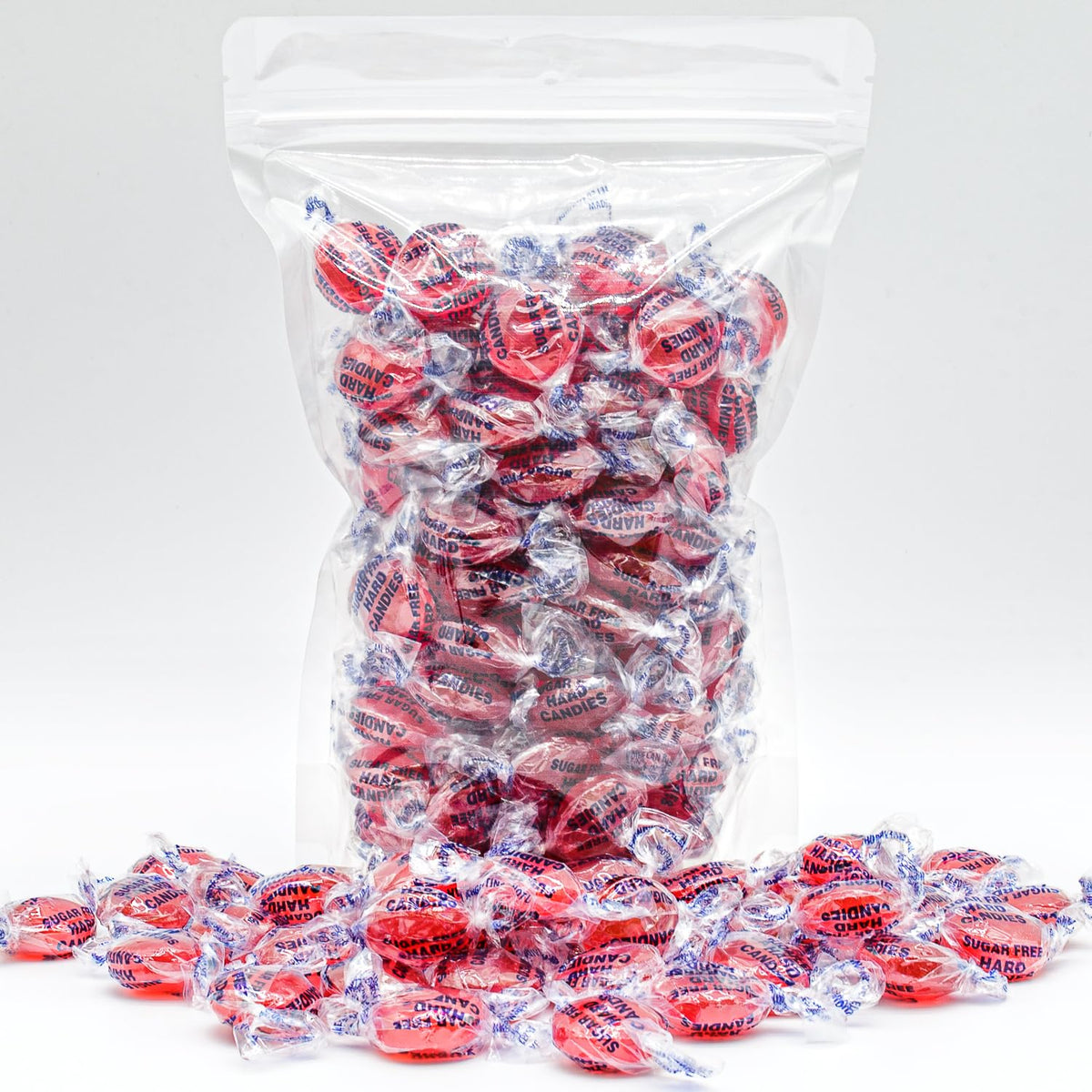 Donty-Tonty resealable bag preserves freshness of cinnamon candy