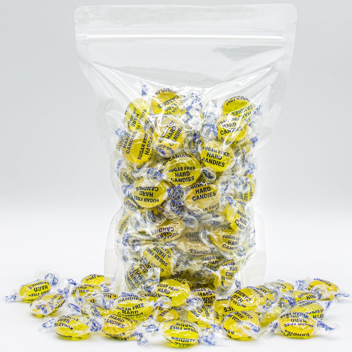 Donty-Tonty Lemon Drops individually wrapped for travel or gifting.