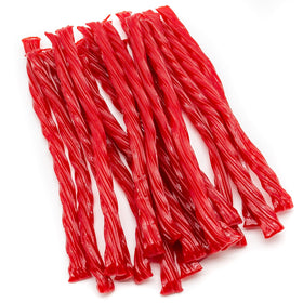 Donty-Tonty Sugar-Free Red Licorice strawberry twists in a bag for sugar-free snacking